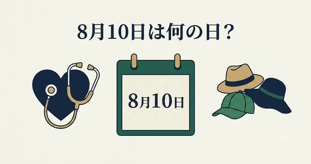 8月10日は何の日？アイキャッチ画像